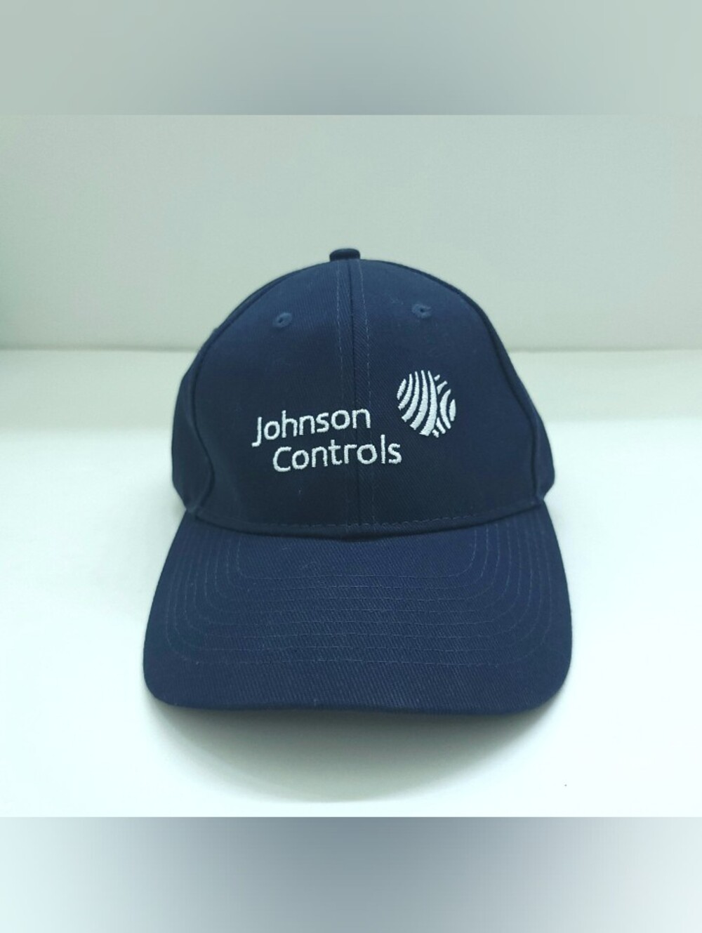 Johnson Controls Hat Blue Embroidered Adult One Size